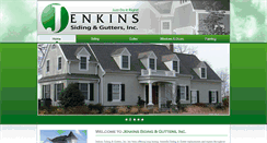 Desktop Screenshot of jenkinssidinggutters.com